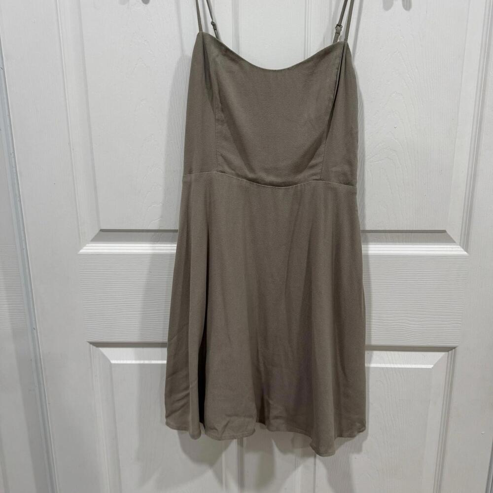 Women’s Wilfred Sunday Best Dress Fit N Flare‎ Summer Size 6 Green Short - Picture 4 of 7